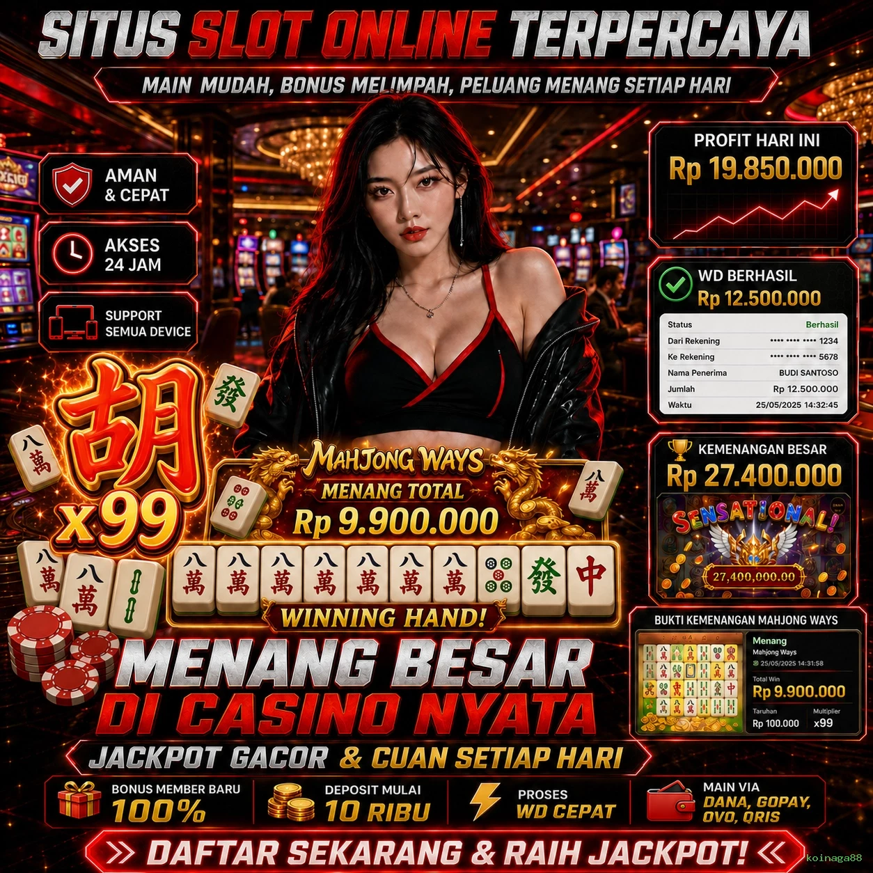 Keamanan Transaksi di koinaga88 yang Perlu Diketahui